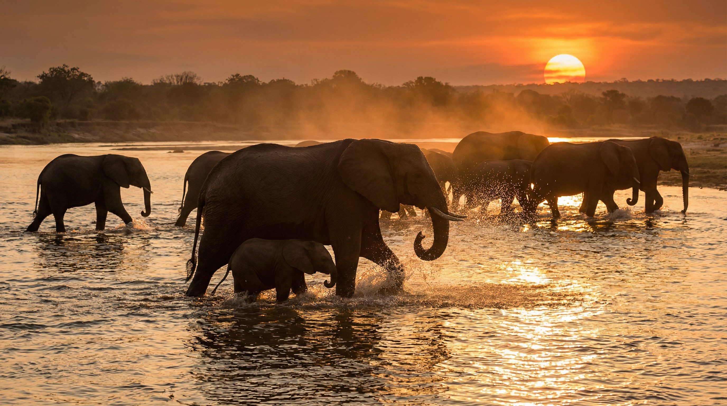 抖阴视频：非洲象群视频